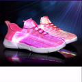 Зарядка от USB светодиодный светящийся спортивные кроссовки для взрослых